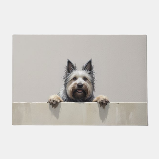 Tapete de Arte com Skye Terrier (Frente)