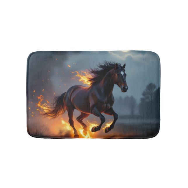 Tapete De Banheiro „2026 – Das Jahr des Feuerpferds“ (frente)