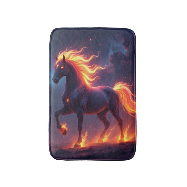 Tapete De Banheiro „2026 – Das Jahr des Feuerpferds“ (Frente Vertical)