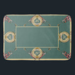 Tapete De Banheiro 26/Qualquer Aniversário de Casamento<br><div class="desc">Procurando o 26 ou algum tapete de aniversário de casamento? Então,  talvez uma bela cinza,  uma repetição de ornamentado e um gráfico de gemstone sejam a única coisa a dar-lhes AMBOS!</div>