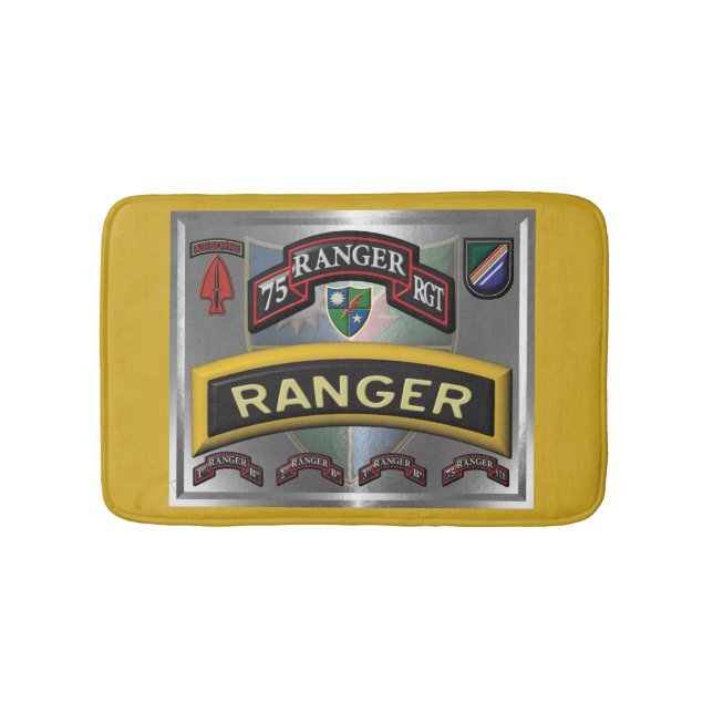 Tapete De Banheiro 7º Regimento de Rangers (frente)