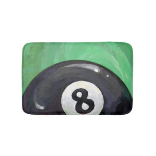 Tapete De Banheiro 8 Ball