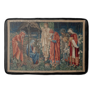 Tapete De Banheiro A Adoração do Magi (por Edward Burne-Jones)