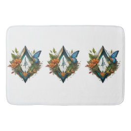 Tapete De Banheiro a canção da floresta- 2