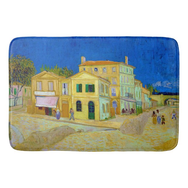 Tapete De Banheiro A Casa Amarela, Van Gogh (Frente)