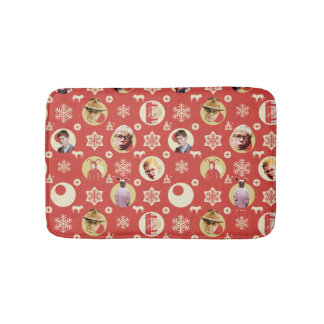 Tapete De Banheiro A Christmas Story Retro Snowflake Pattern