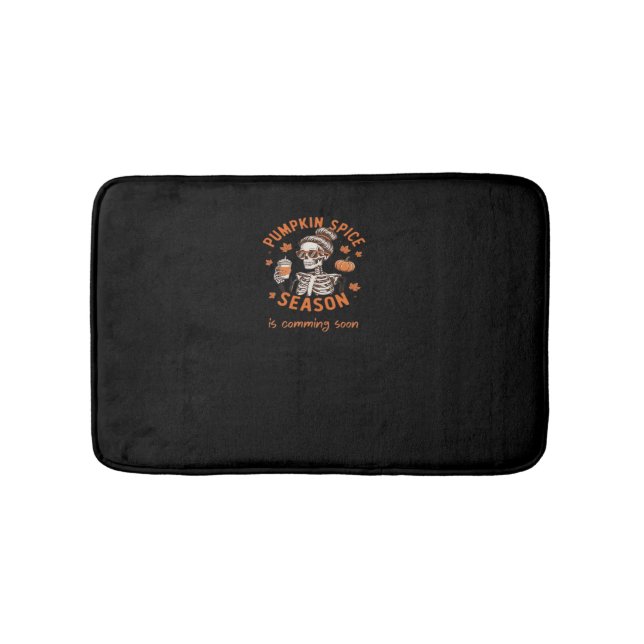 Tapete De Banheiro A Época de Pumpkin Spice está chegando em breve Fa