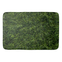 A grama é sempre uma esteira de banho mais verde