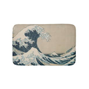Tapete De Banheiro A grande onda fora de Kanagawa