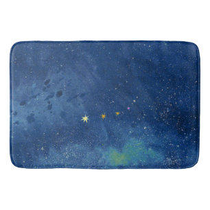 Tapete De Banheiro A ilustração do céu estrelado