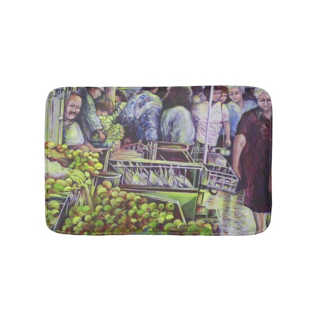 Tapete De Banheiro A Pizza de Maçã requer Maçãs (frente)