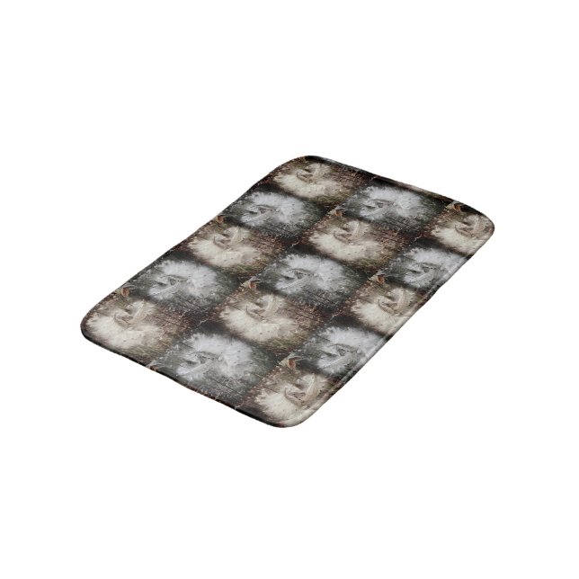 Tapete De Banheiro Abra Milkweed Pods | Sementes de Seda | Filtros (Angulado)