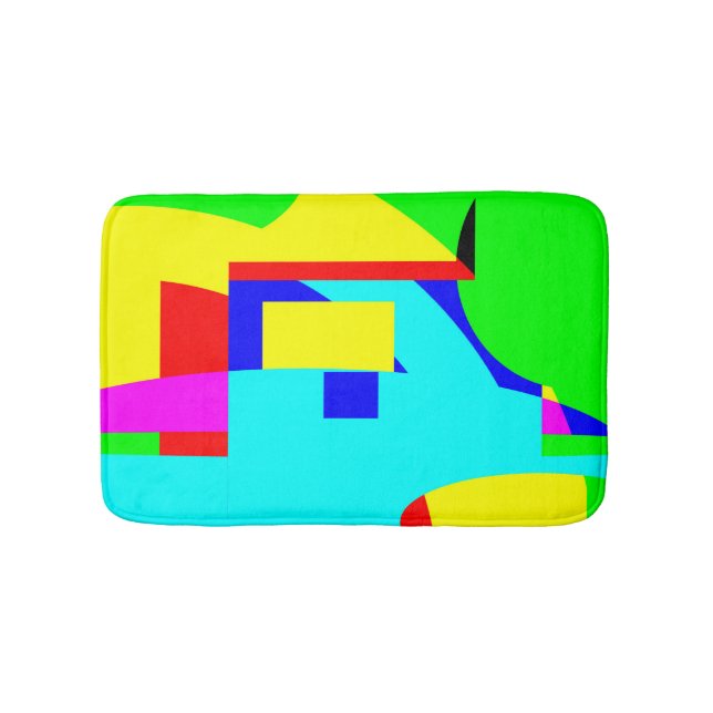 Tapete De Banheiro Abstrato (frente)