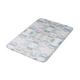 Tapete De Banheiro Abstrato Art Bath Mat