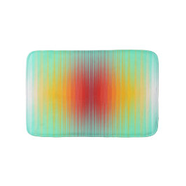 Tapete De Banheiro Abstrato de Cores de Campo Plasmático de Reentrada