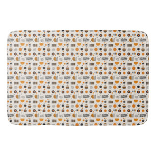 Tapete De Banheiro Abstrato Geometria africana Bath Mat