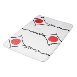 Tapete De Banheiro Abstrato moderno estilizado