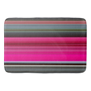 Tapete De Banheiro Abstrato nº 1: Cerise e cinza