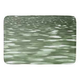 Tapete De Banheiro Abstrato nº 3: borrão verde-oliva