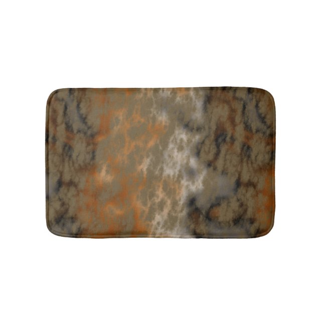 Tapete De Banheiro Abstrato ouro (frente)