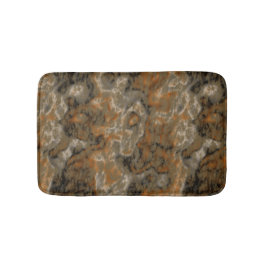 Tapete De Banheiro Abstrato ouro