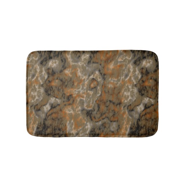 Tapete De Banheiro Abstrato ouro (frente)