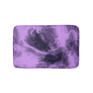 Tapete De Banheiro Abstrato roxo
