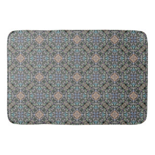 Tapete De Banheiro Abstrato Suculent Garden Rosette Trellis Patterno