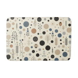 Tapete De Banheiro Abstrato Woodland