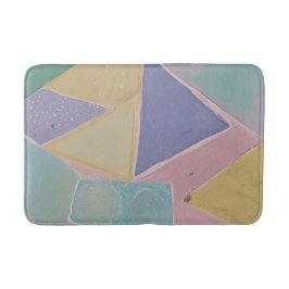 Tapete De Banheiro Abstratos Serenos: Um Sonho Pastel