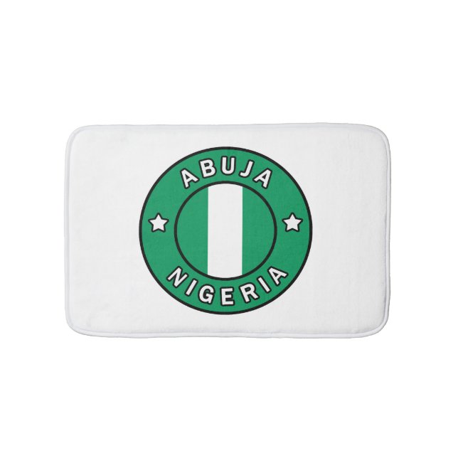 Tapete De Banheiro Abuja Nigéria (frente)