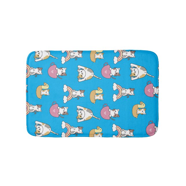 Tapete De Banheiro Adorable Kitty Cats (frente)
