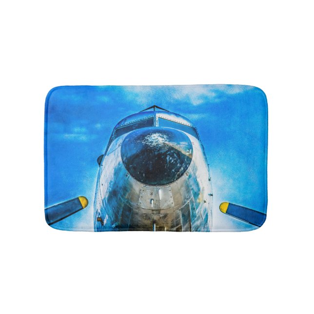 Tapete De Banheiro Aeronaves Douglas DC-3 (frente)