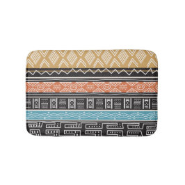 Tapete De Banheiro Afro-padrão Mix Bath Mat