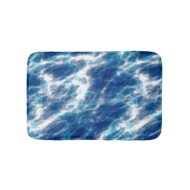 Tapete De Banheiro Água Azul (frente)