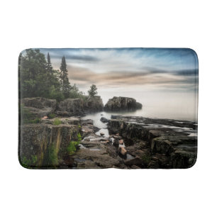 Tapete De Banheiro Água Lago Superior Grand Marais, Minnesota