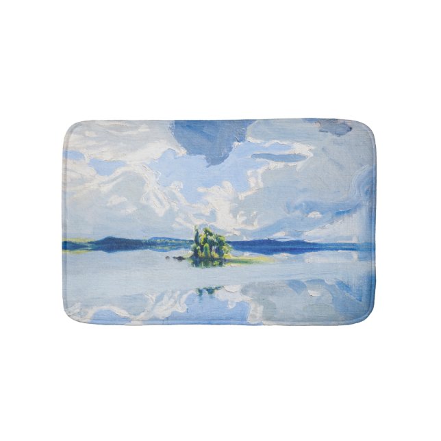 Tapete De Banheiro Akseli Gallen-Kallela - Nuvens acima de um lago (frente)