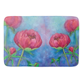 Tapete De Banheiro Alaskan Peonies Bath Mat