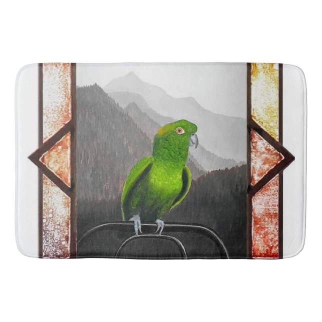 Tapete De Banheiro Aldo My Amazon Parrot (Frente)