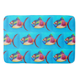 Tapete De Banheiro Algo Fishy Bath Mat