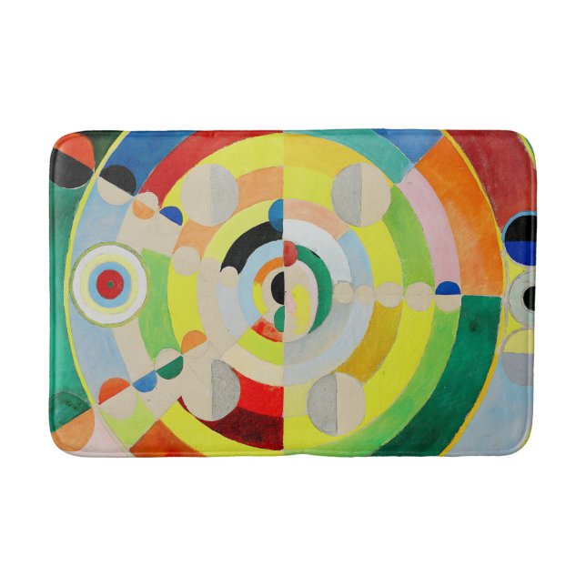 Tapete De Banheiro Alivio de Disco Robert Delaunay (Frente)