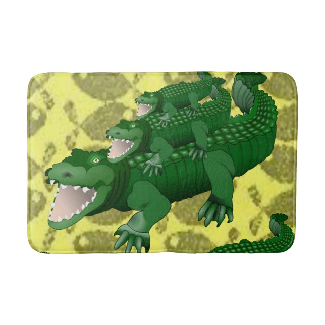 Tapete De Banheiro Alligator Bathmat (Frente)