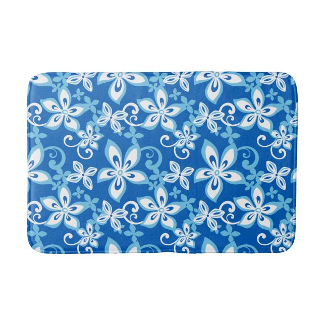 Tapete De Banheiro ALOHA HAWAII (BLUES) Bath Mat (Frente)