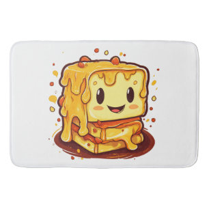 Tapete De Banheiro Amante de queijo grelhado