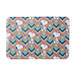 Tapete De Banheiro Amendoins   Padrão de Sonhos de Deco Snoopy