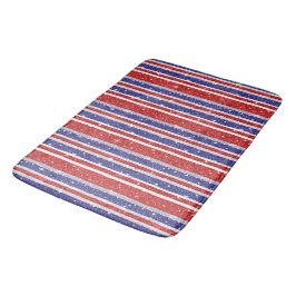 Tapete De Banheiro American Sparkle Stripes