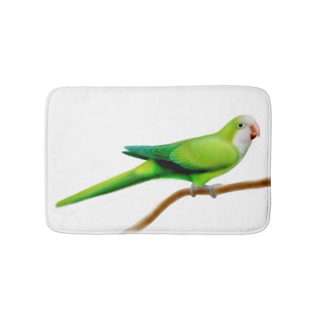 Tapete De Banheiro Amigável Monk Parrot Bath Mat (frente)