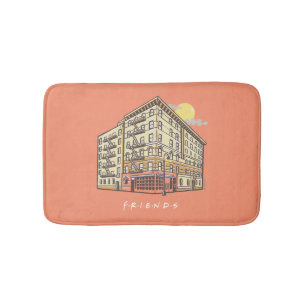 Tapete De Banheiro AMIGOS™ Edifício Apartamento de Monica