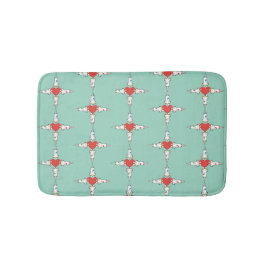 Tapete De Banheiro Amor del al del aferrado del gatito de Lindo.