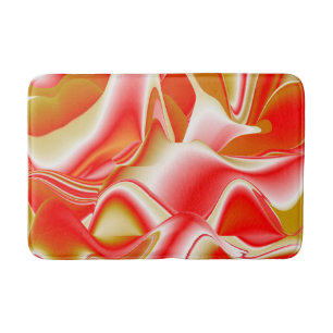 Tapete De Banheiro Amor e Abstrato 3D Rainbowart Dourado